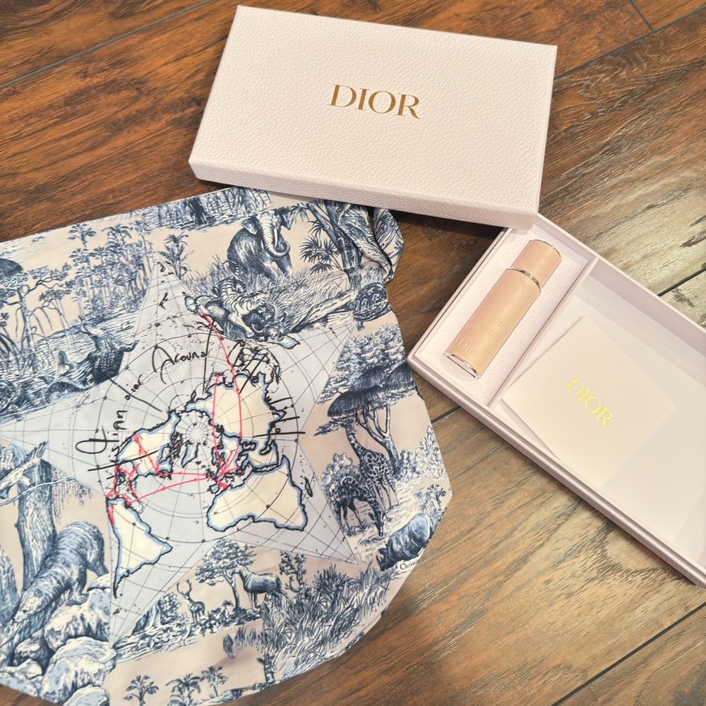 Dior Makeup/Toiletry Pouch and Fragrance